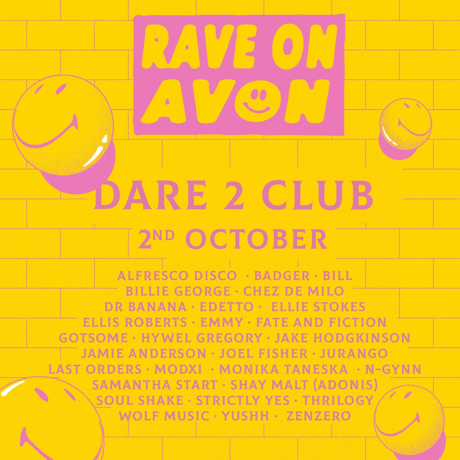 Rave on Avon - Dare to Club at Dare to Club