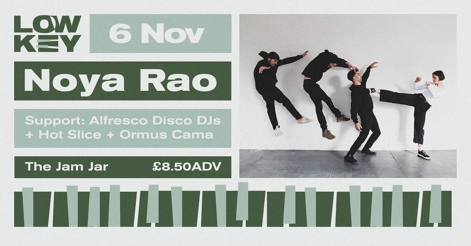Noya Rao + Alfresco Disco DJ's at Jam Jar