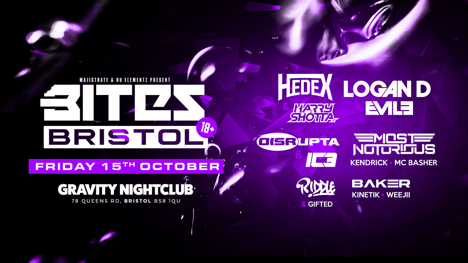 DNB FREE RAVE: BITES • Return to Bristol at Gravity