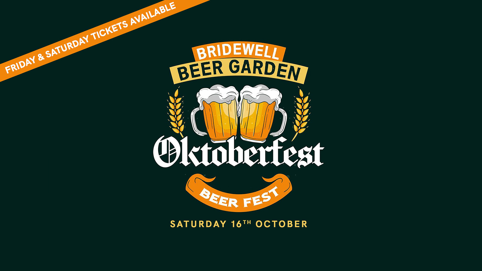 FREE ENTRY - OKTOBERFEST at The Old Crown Courts