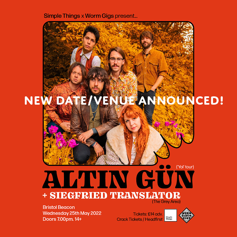 Altin Gün ~ SOLD OUT at Bristol Beacon Foyer