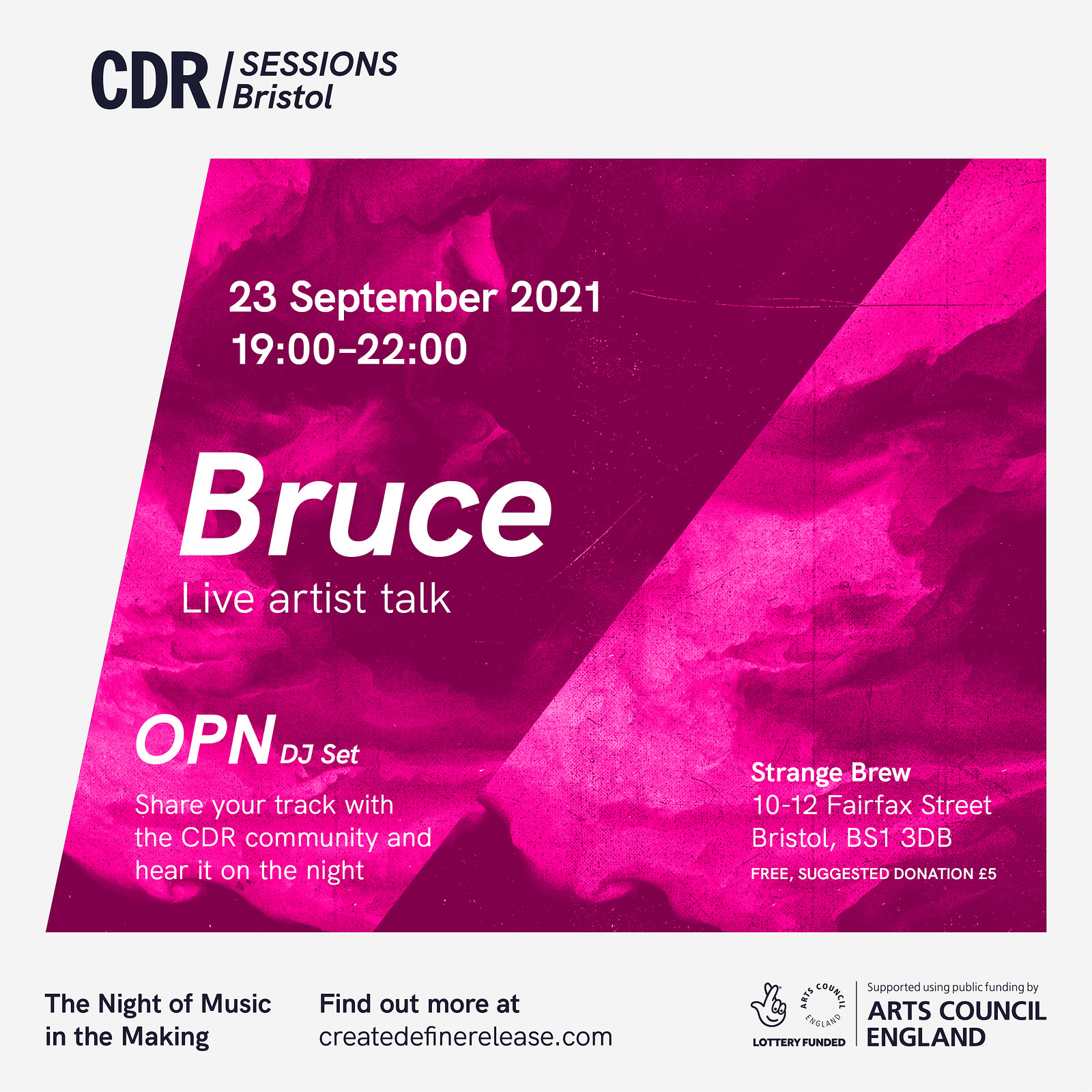 CDR Bristol with Bruce at Strange Brew