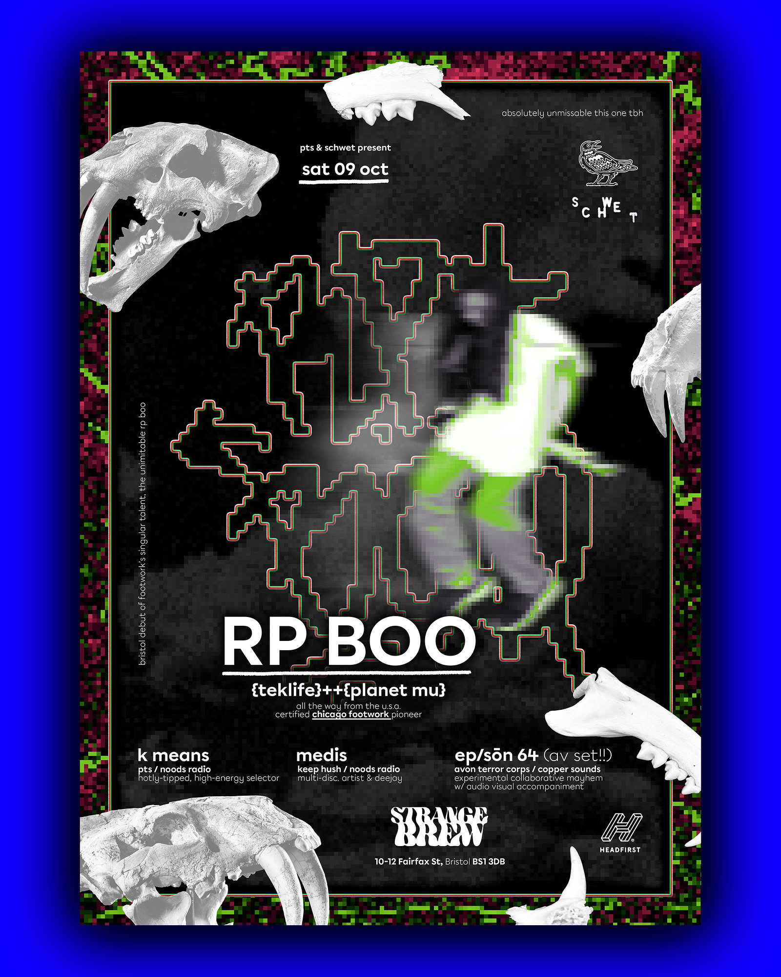 PTS x SCHWET ϟ RP BOO at Strange Brew