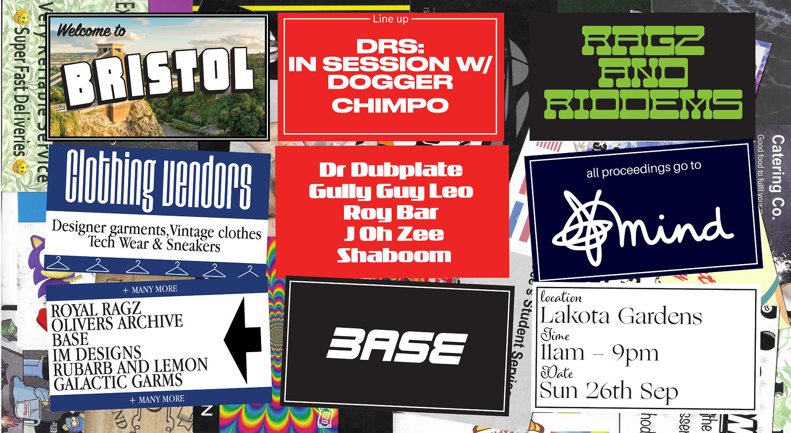 Base Presents: Rags & Riddems DRS w/Dogger, Chimpo at Lakota