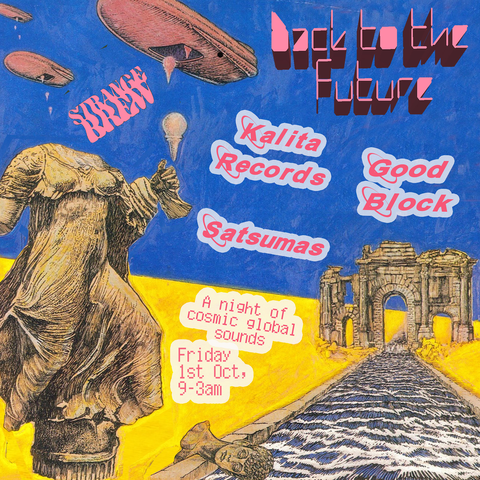 Back to the Future w/ Kalita, Good Block & more at Strange Brew