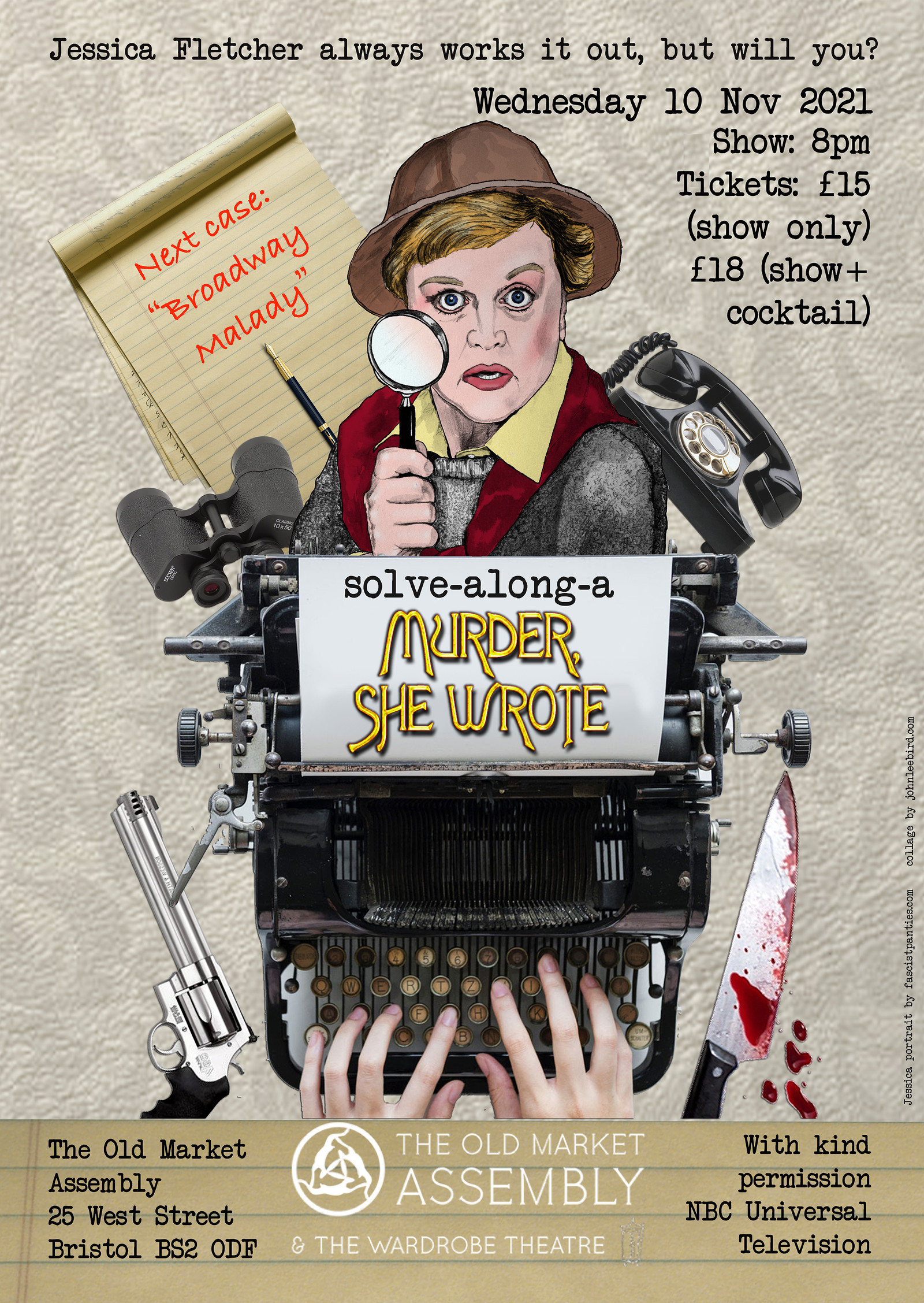Solve-A-Long Murder-She-Wrote at The Old Market Assembly