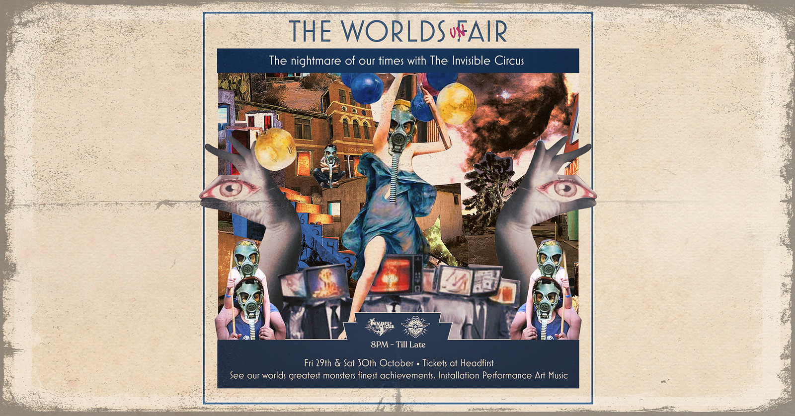 THE WORLDS unFAIR with The Invisible Circus at Loco Klub
