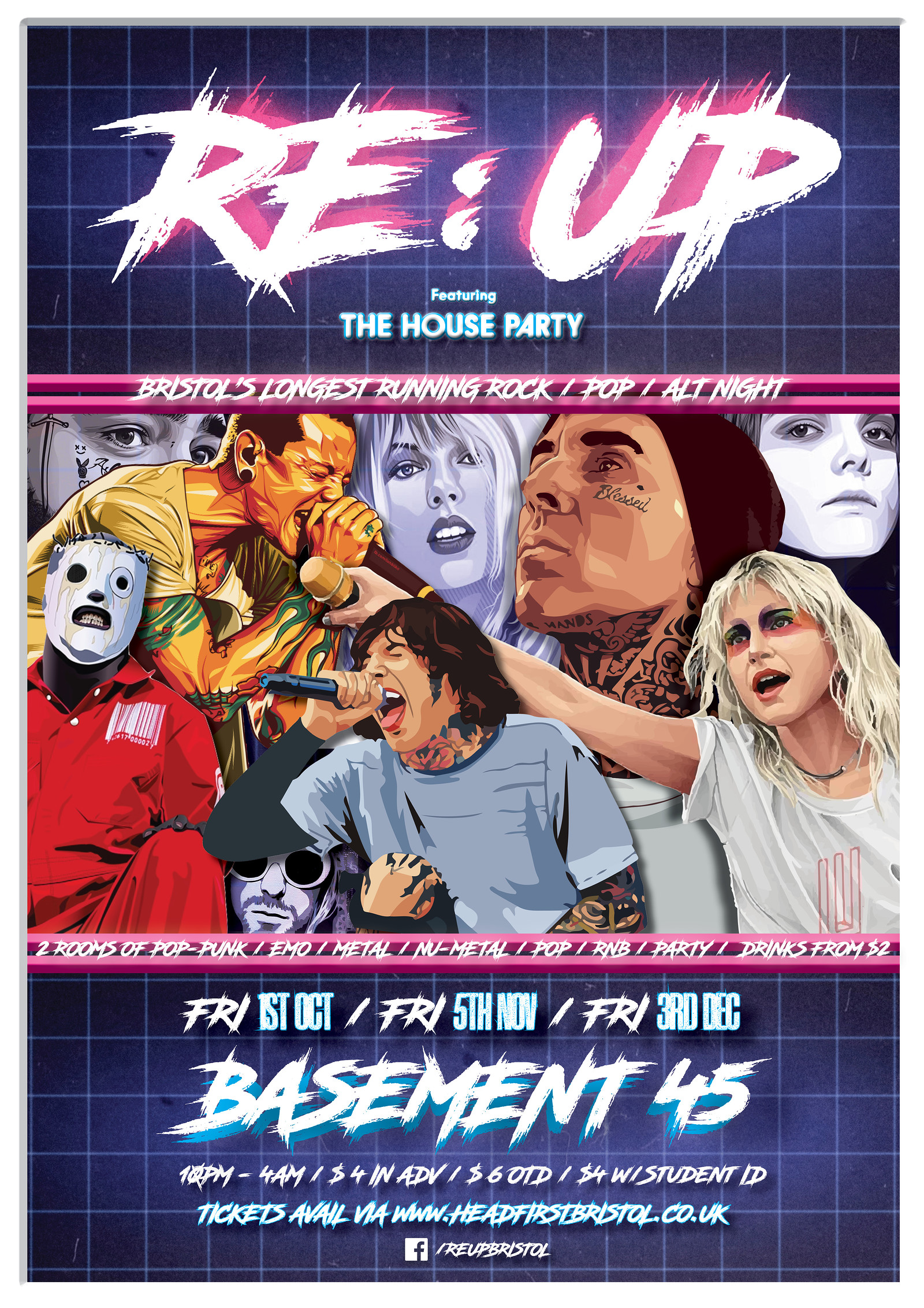 RE:UP - October at Basement 45