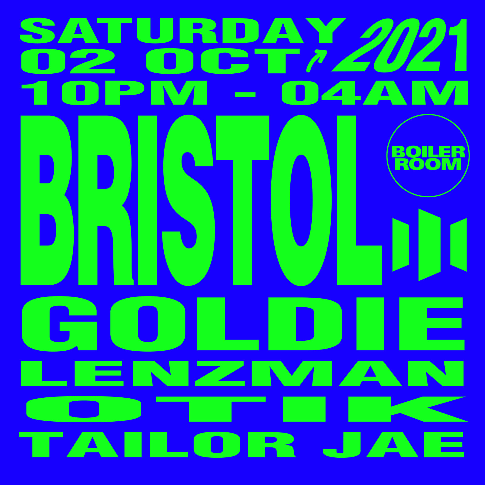Boiler Room Bristol: Afterparty at Bristol Beacon
