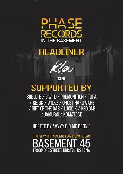 Phase Records In The Basement at Basement 45
