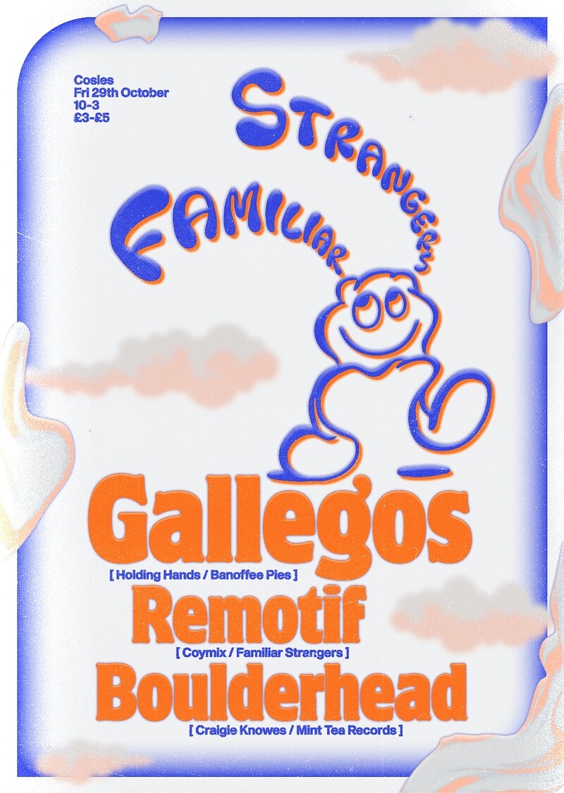 Familiar Strangers- Gallegos, Boulderhead, Remotif at Cosies