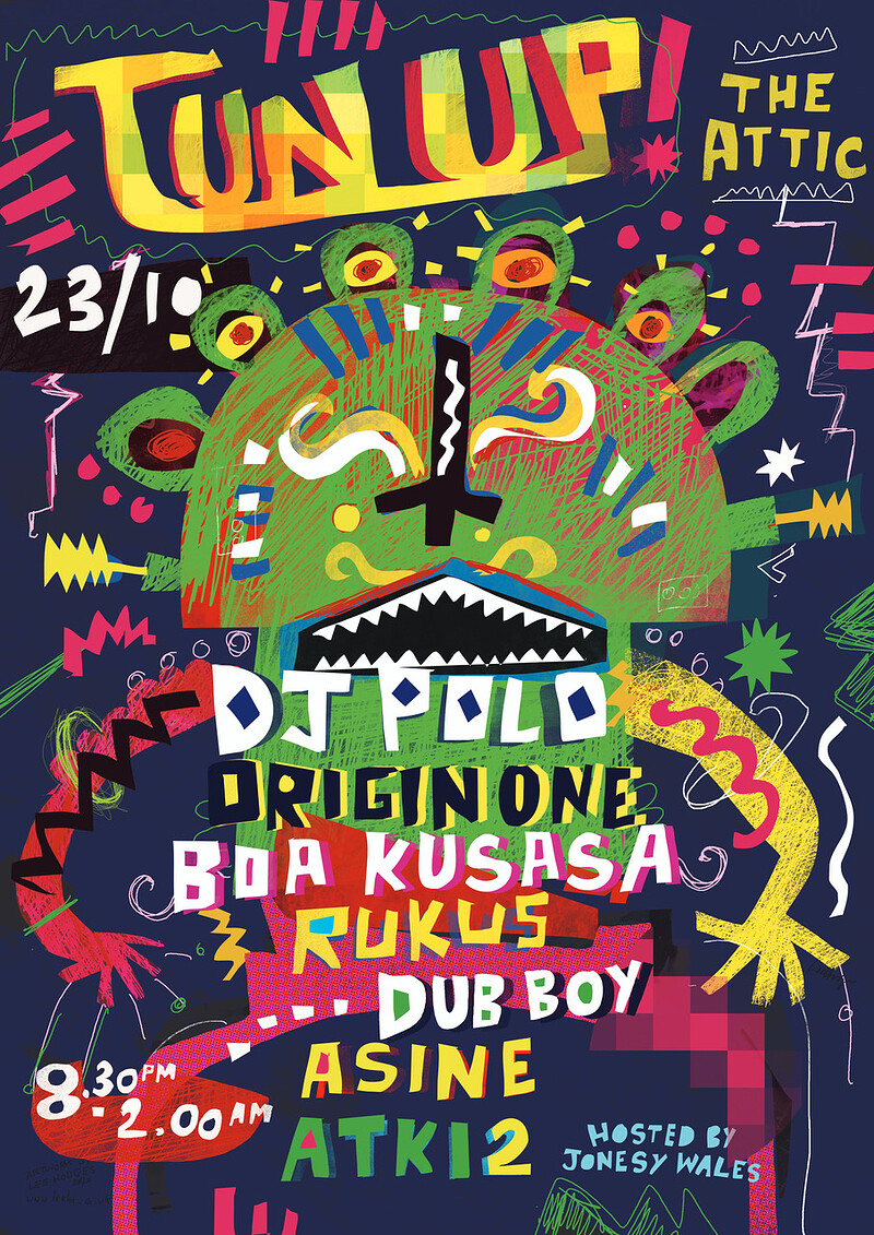 TUN UP Ft. DJ Polo, Boa Kusasa & Origin One at The Attic Bar