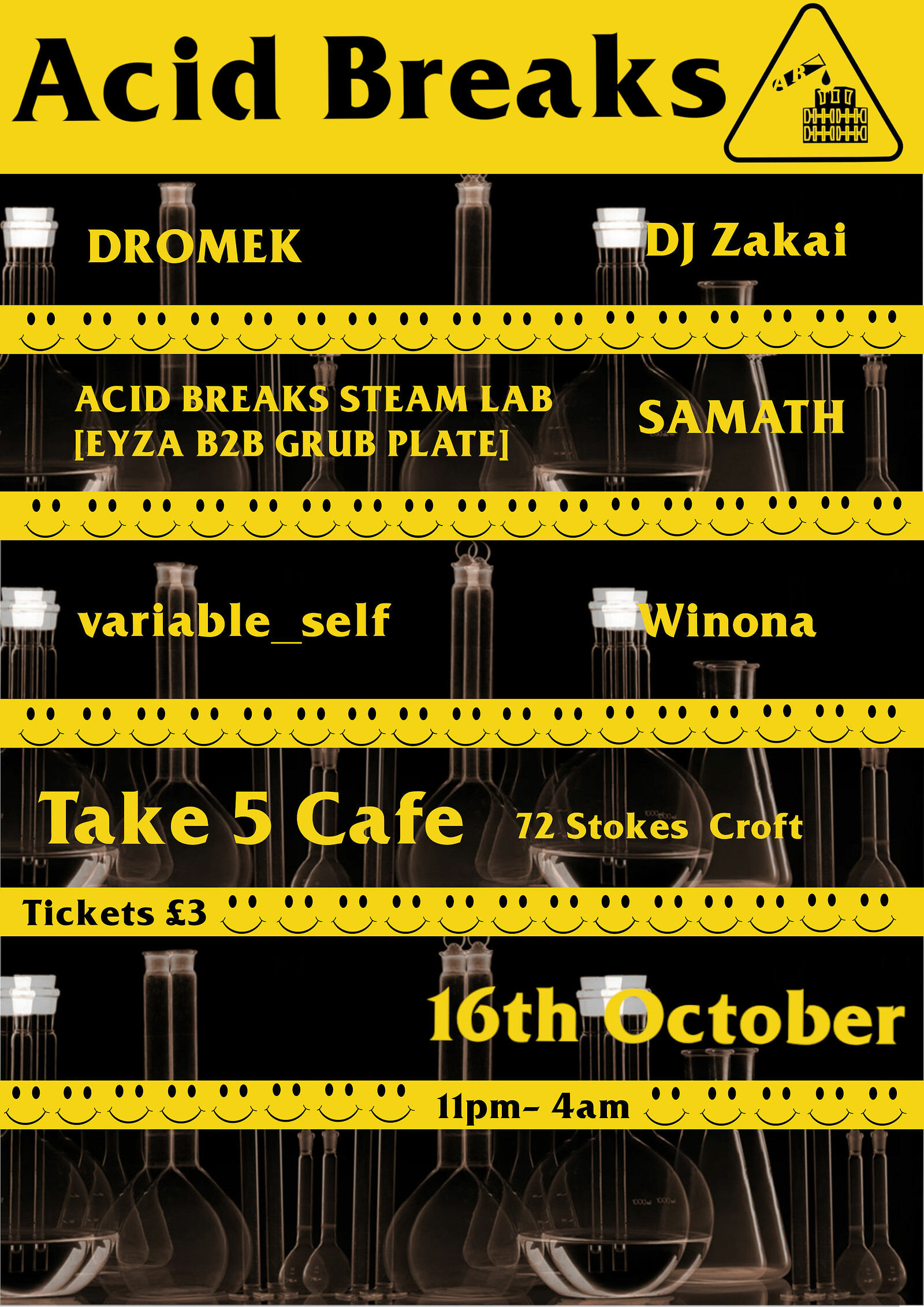 Acid Breaks #1 at Take Five Cafe