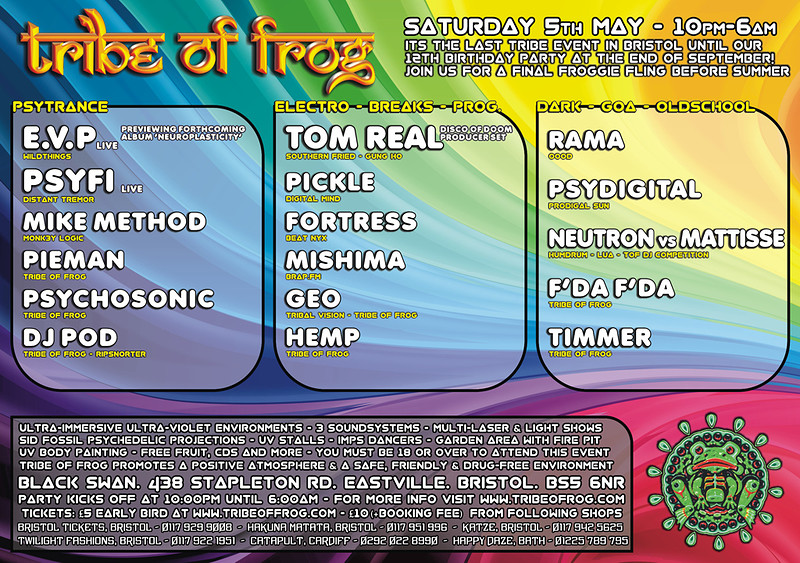 Tribe Of Frog at Black Swan