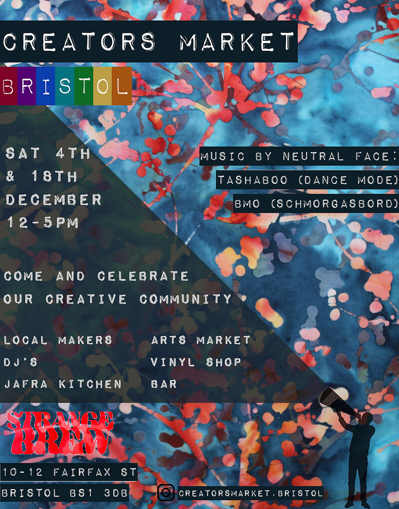 Creators Market at Strange Brew