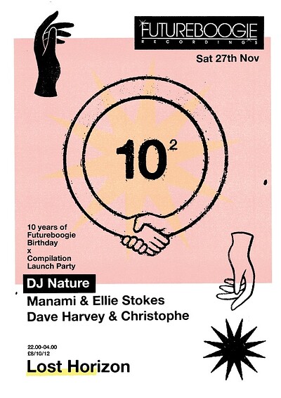 Futureboogie Rec 10th Birthday & Compilation Party at Lost Horizon