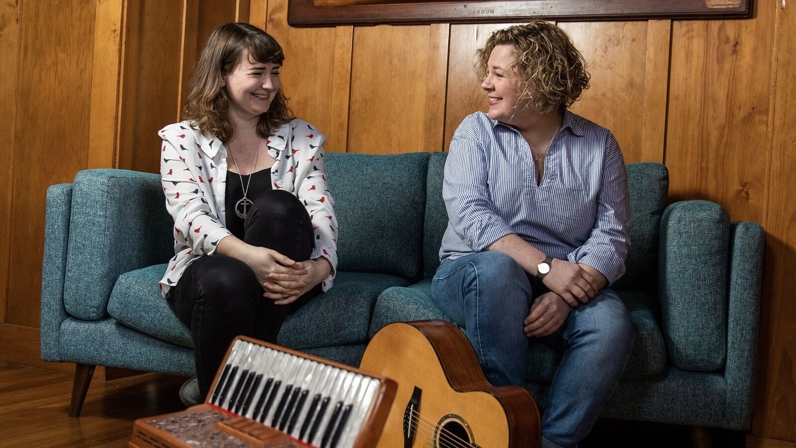 Mairearad & Anna + Chris & Caitlin at Downend Folk Club @ Christ Church Downend