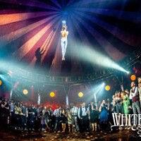 White Mink at Christmas Spiegeltent