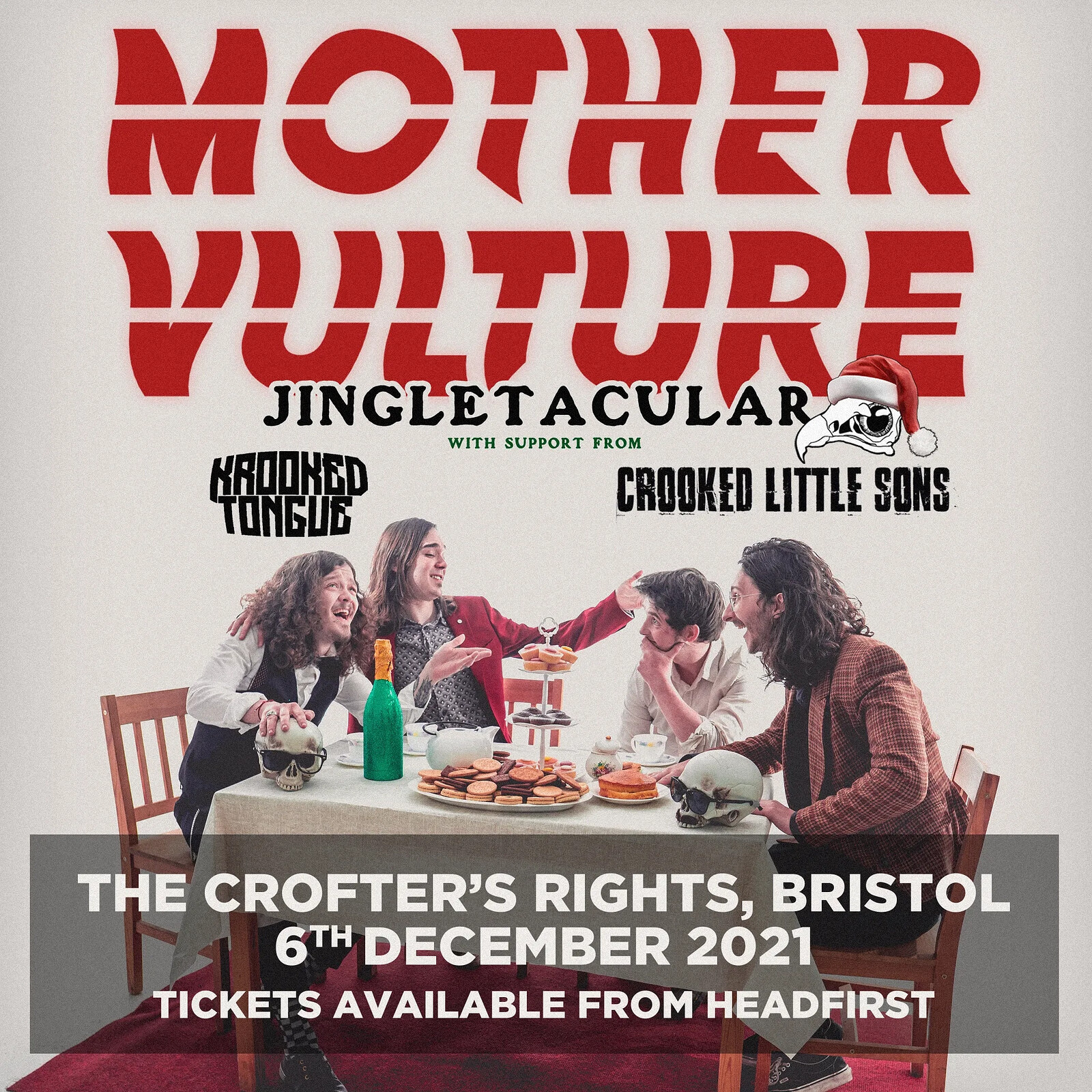 Mother Vulture and friends Jingletacular at Crofters Rights