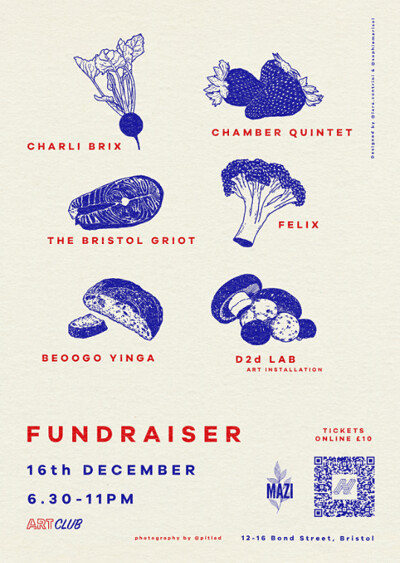 The Mazi Project Fundraiser Gig at Art Club, Bristol