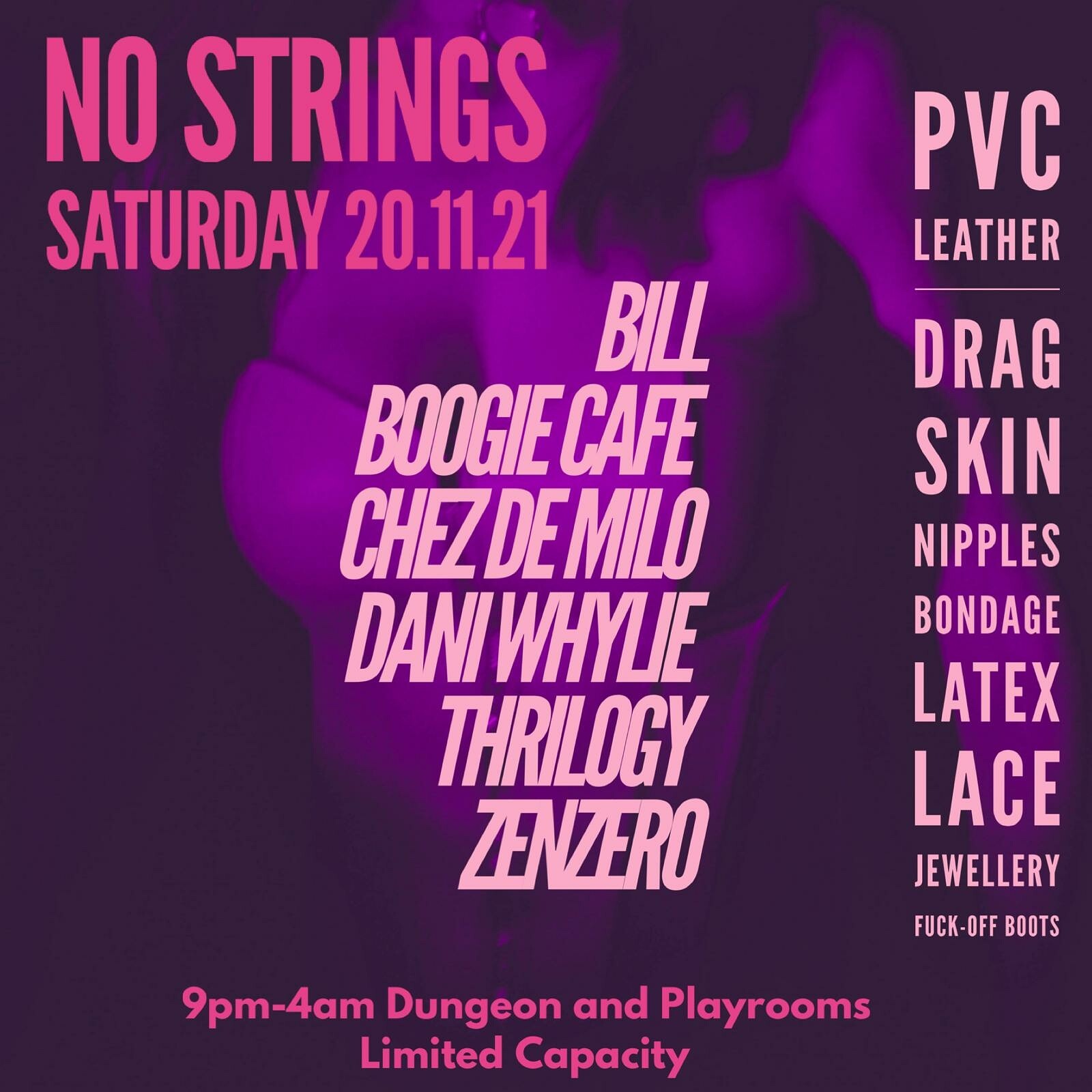 NO STRINGS at Dare to Club