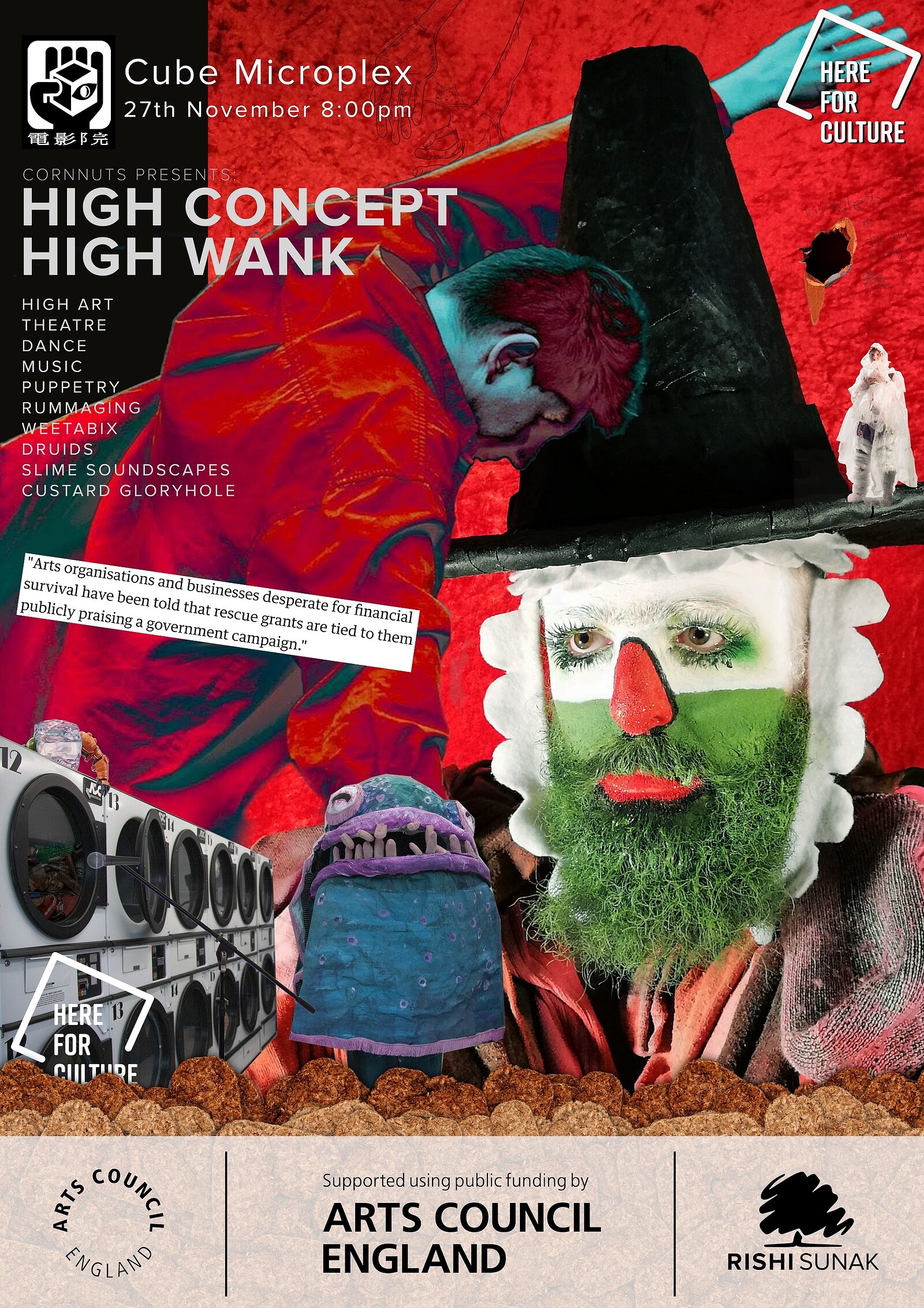 High Concept High Wank at The Cube
