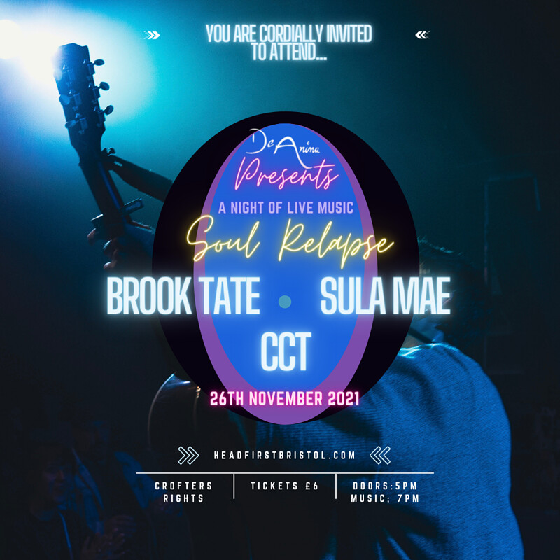 Brook Tate, Sula Mae + DJ at Crofters Rights
