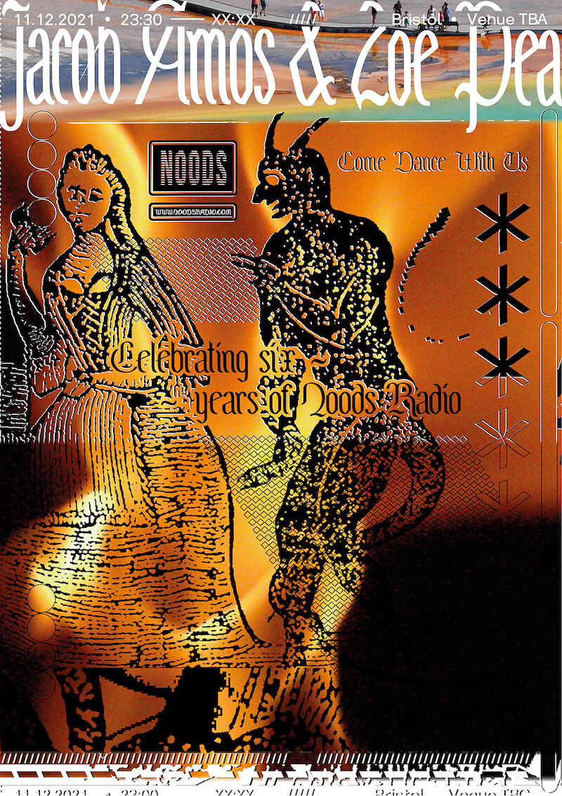 Noods Radio 6th Birthday: Jacob Amos & Zoe Pea at Secret Location