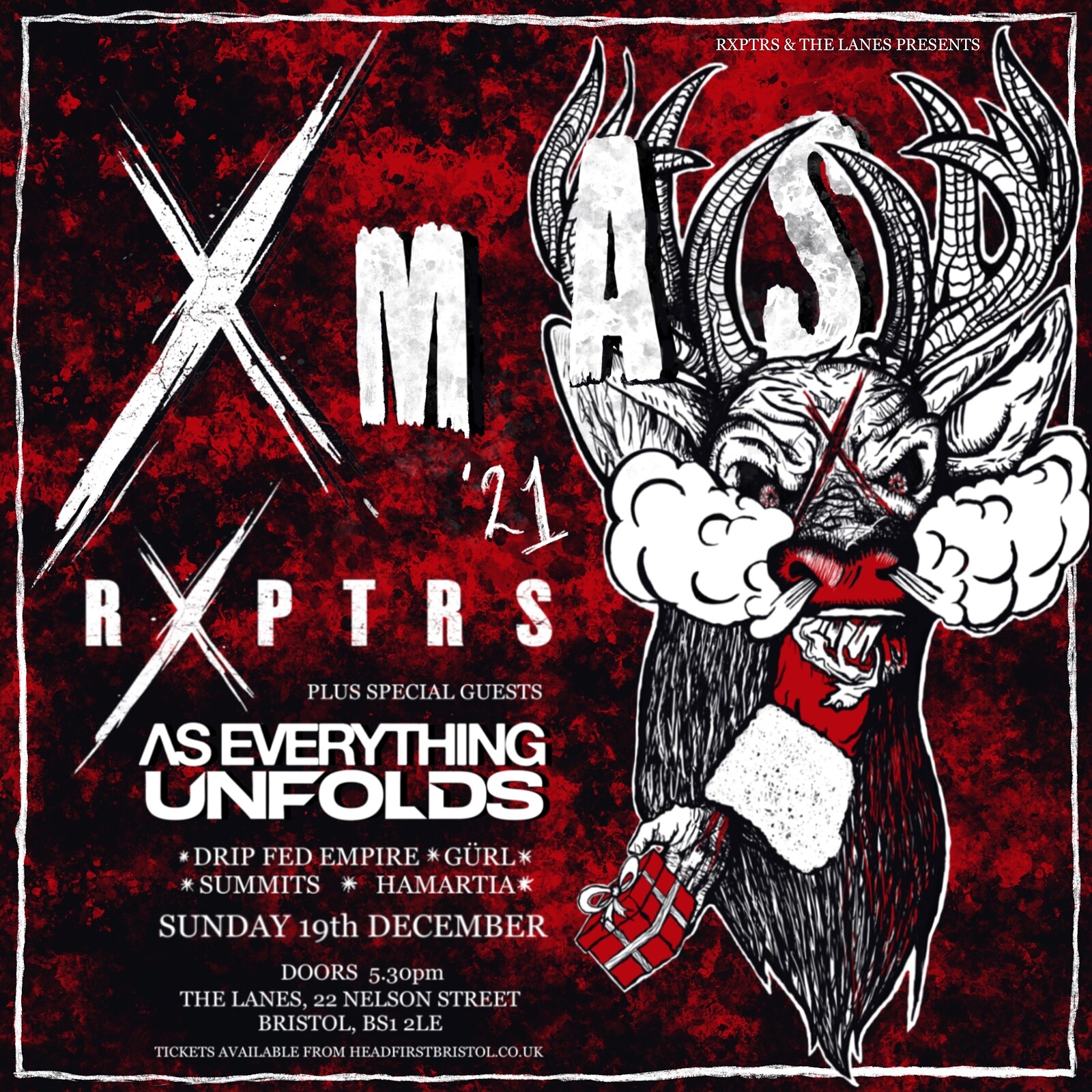 X-mas '21 + Special Guests at The Lanes