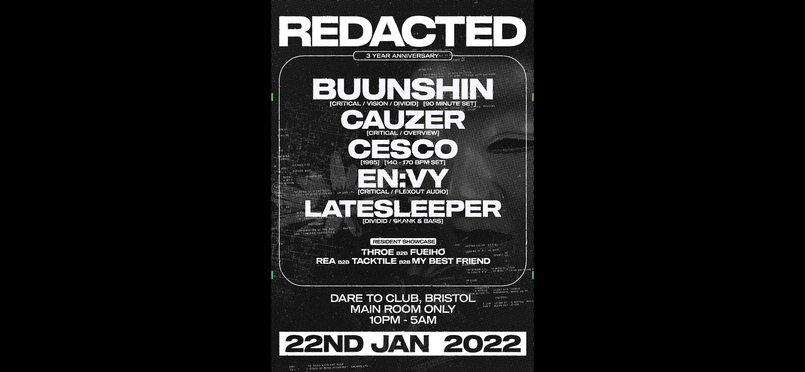 REDACTED: BUUNSHIN at Dare to Club