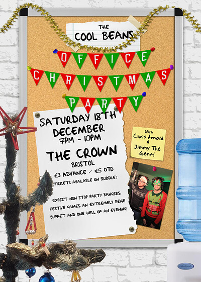 The Cool Beans Office Christmas Party at The Crown