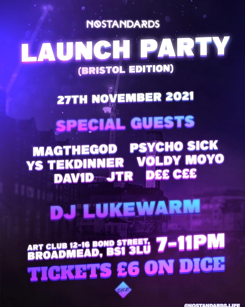 NOSTANDARDS Launch party at Art club