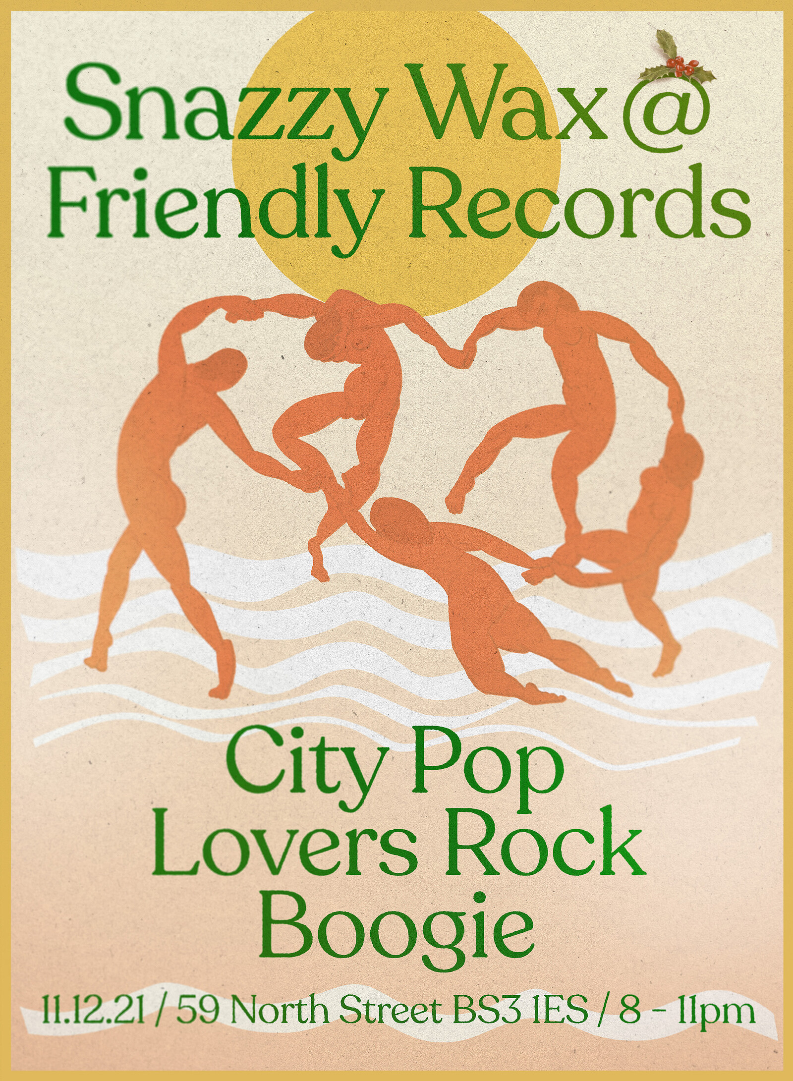 Snazzy Wax at Friendly Records