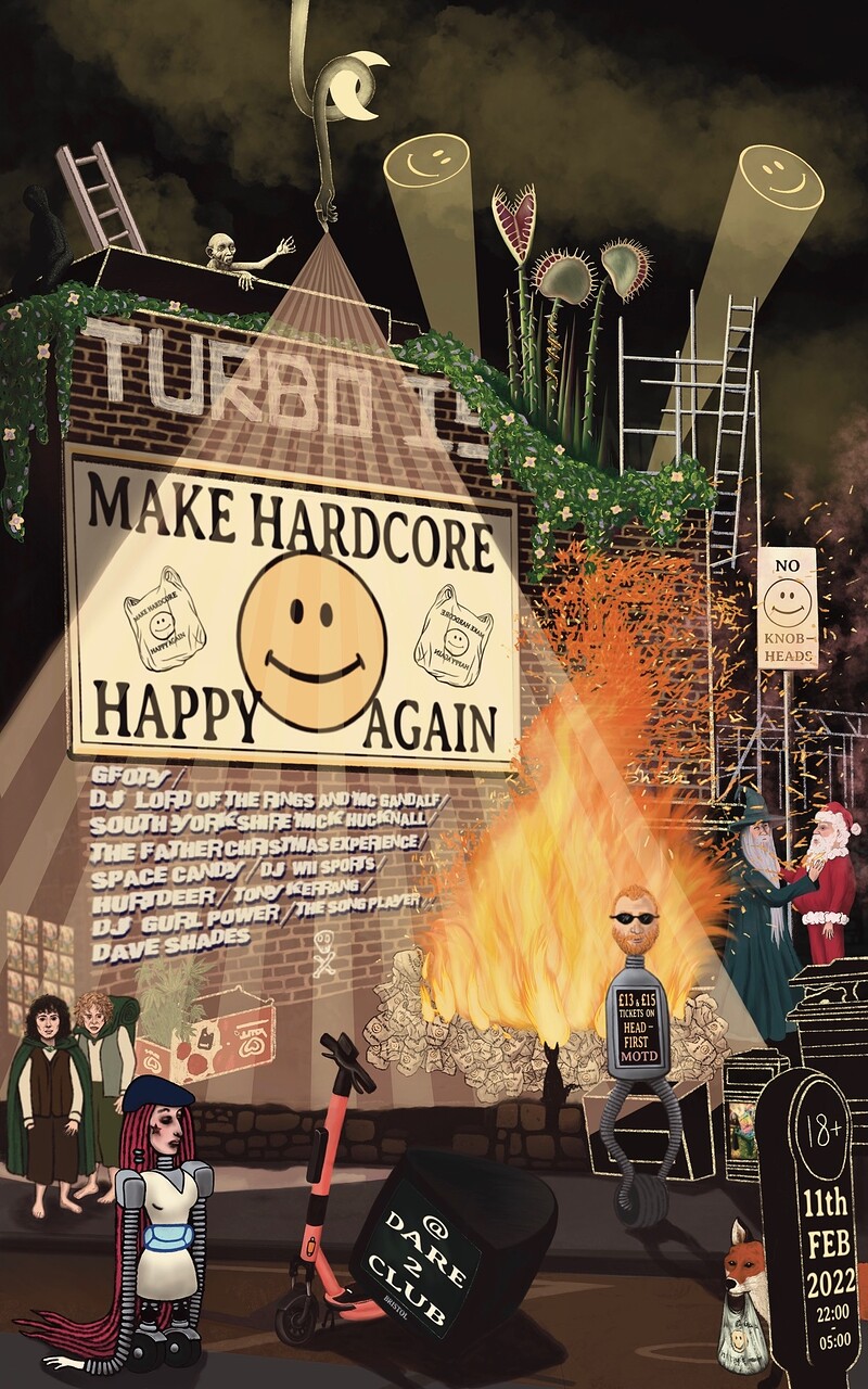 MAKE HARDCORE HAPPY AGAIN: BRISTOL EDITION at Dare to Club