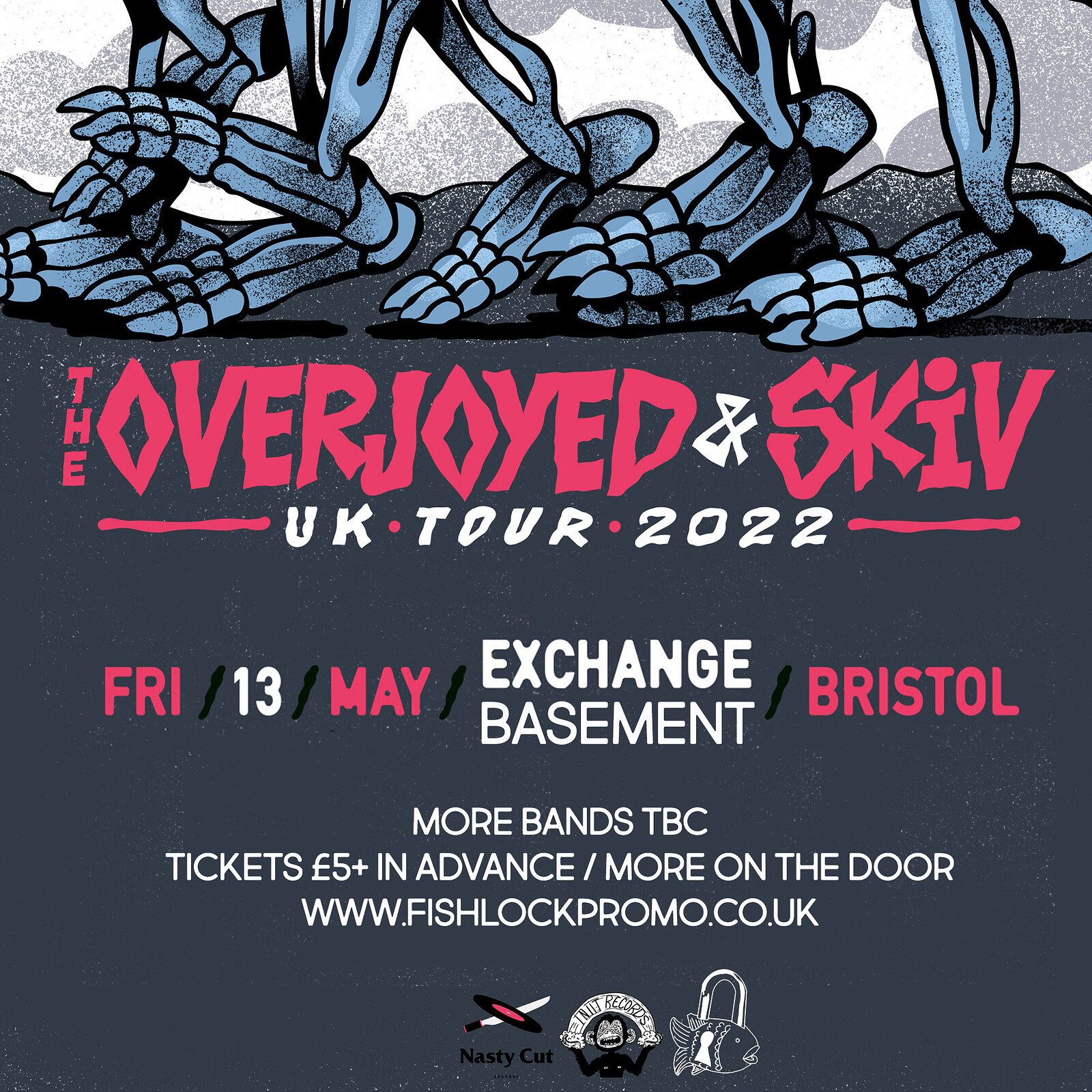 The Overjoyed / Skiv at Exchange