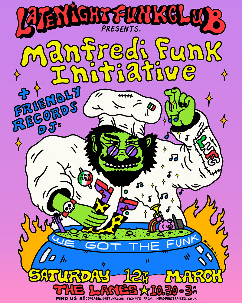 Late Night Funk Club: Funk Band + DJs at The Lanes