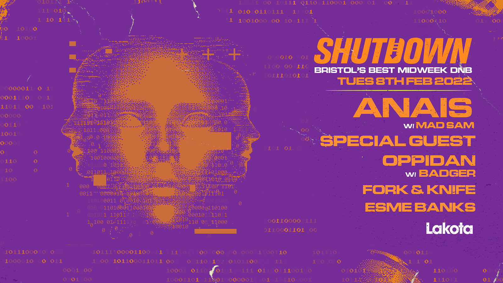 Shutdown: Anais + Kara & Friends at Lakota