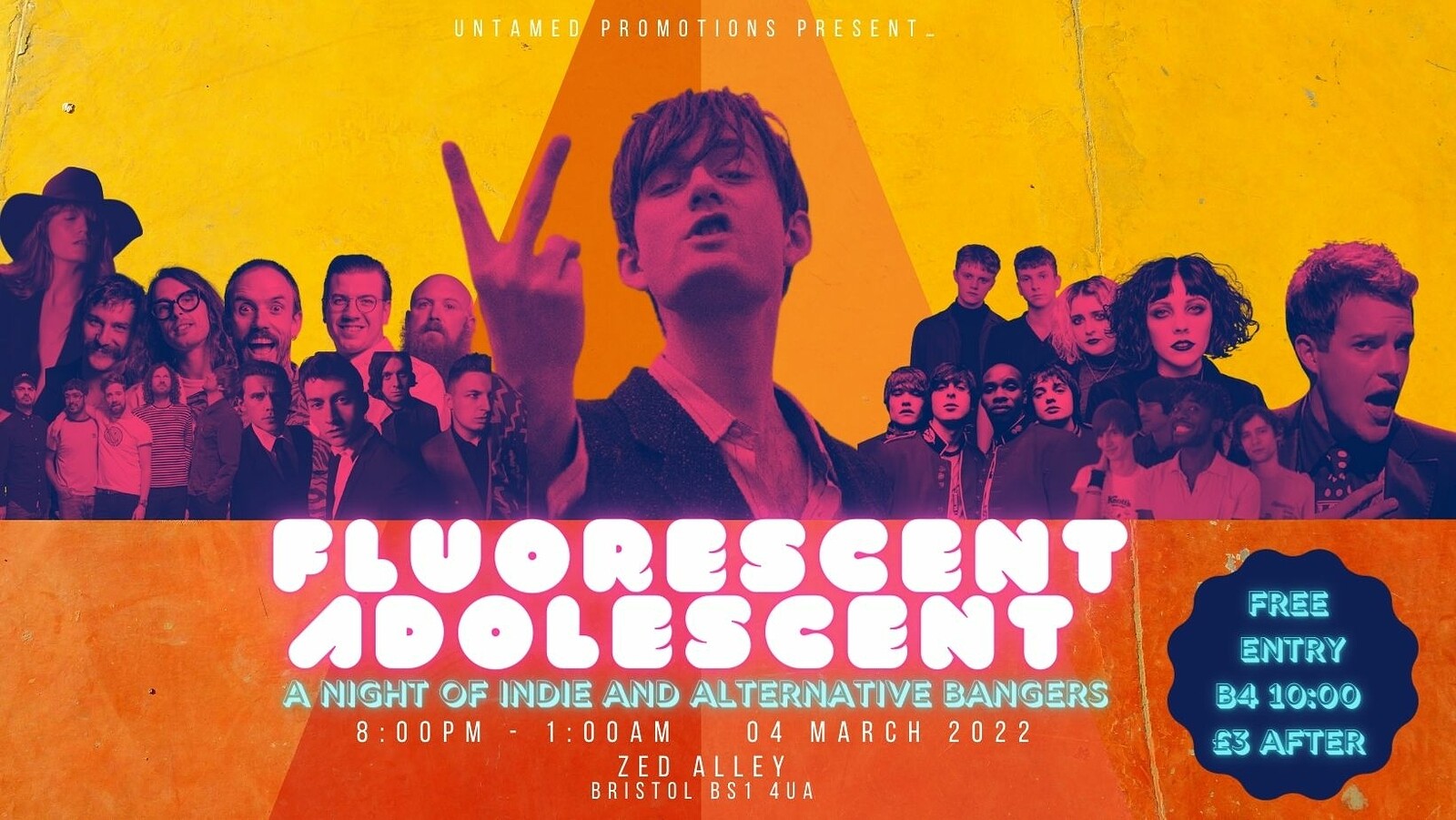 Fluorescent Adolescent at Zed Alley