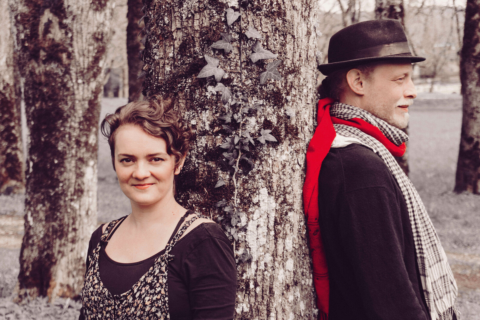 Hannah James and Toby Kuhn at The Wardrobe Theatre