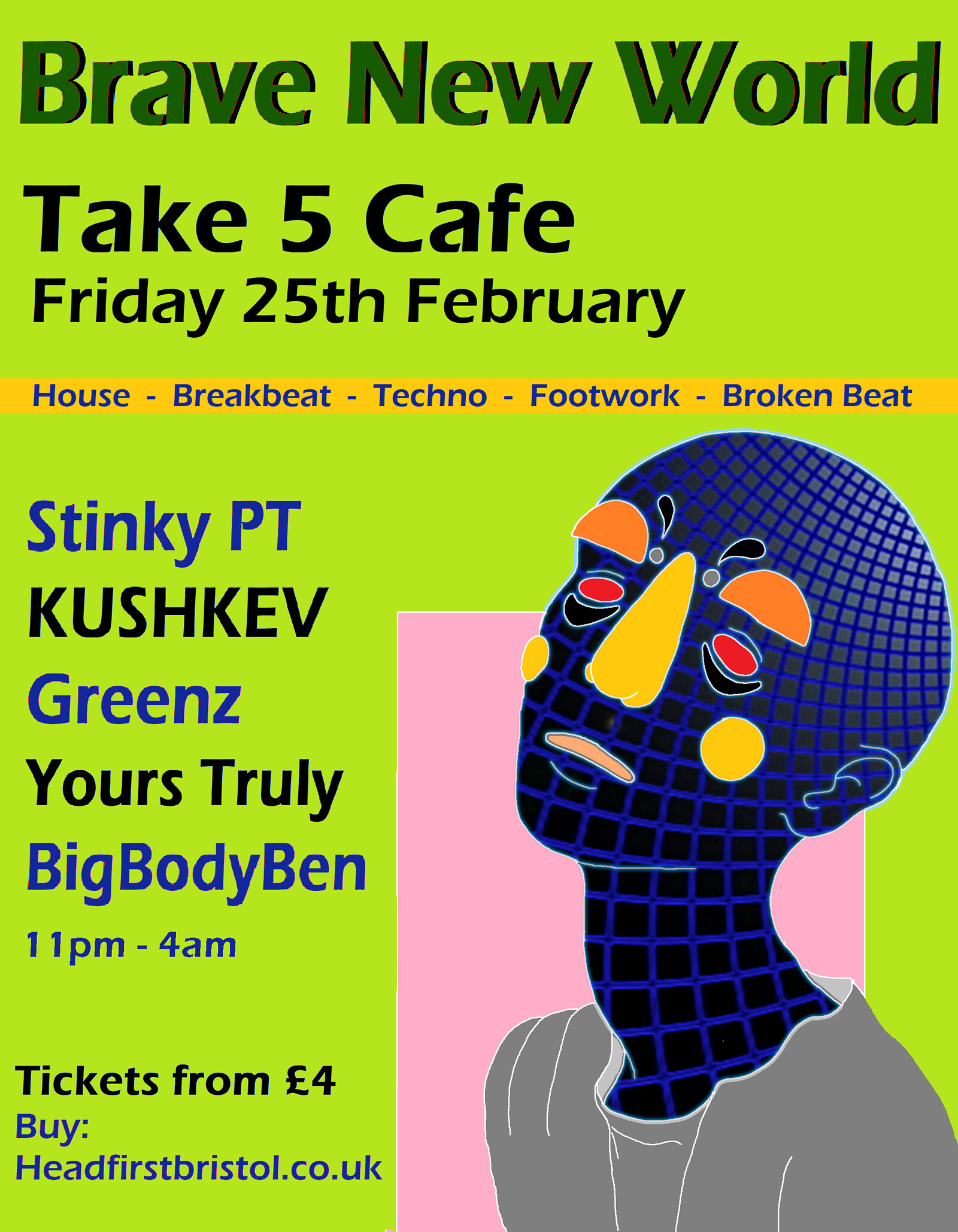 Brave New World at Take Five Cafe