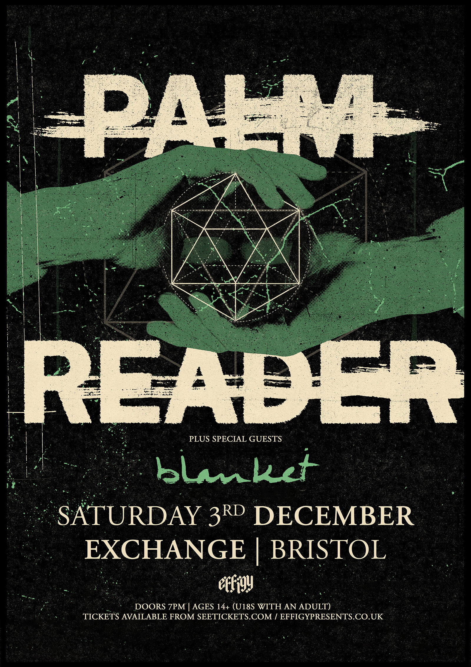 Palm Reader at Exchange