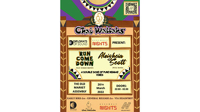 Run Come Down & Aleighcia Scott at The Old Market Assembly