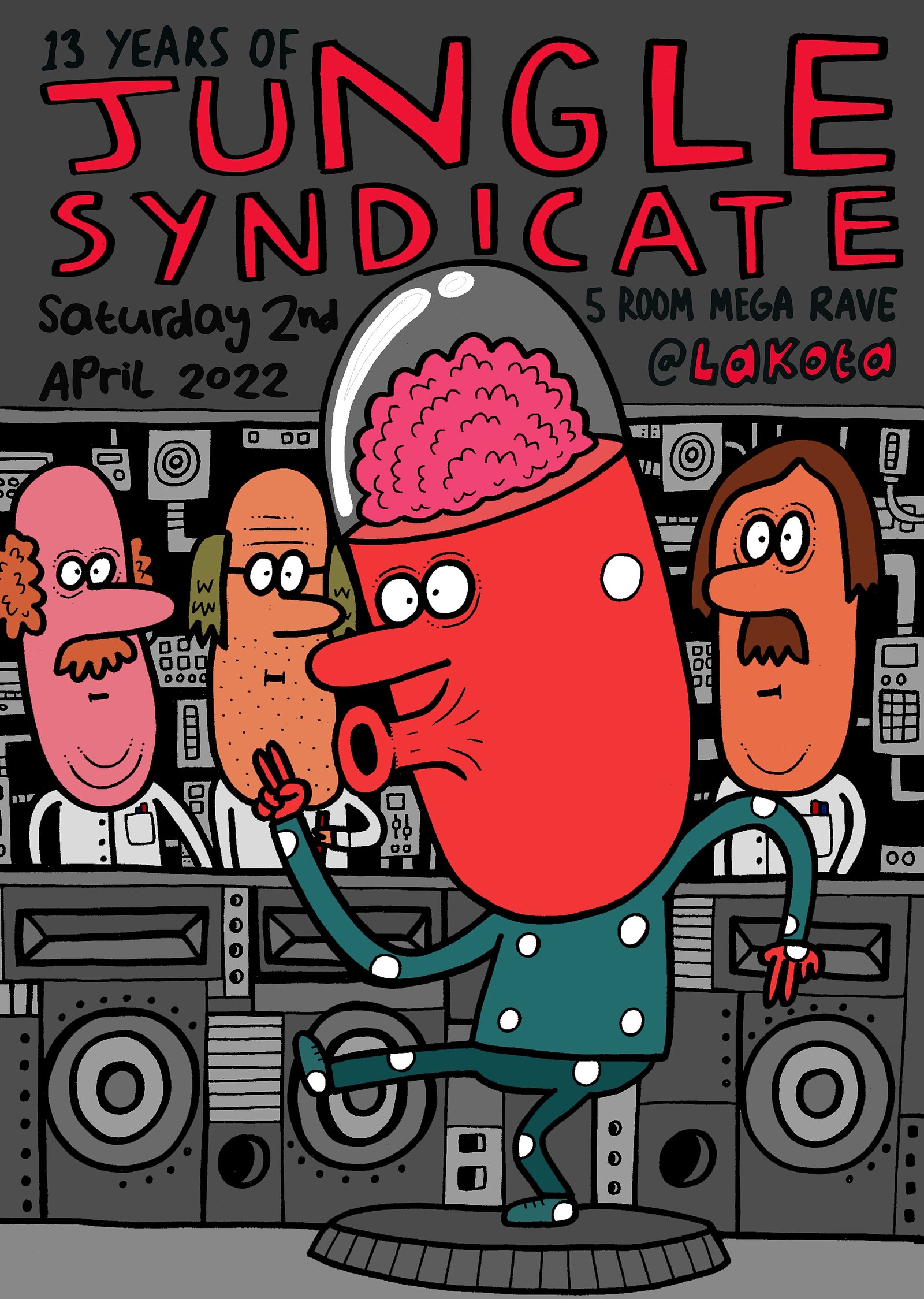 13 Years of Jungle Syndicate at Lakota