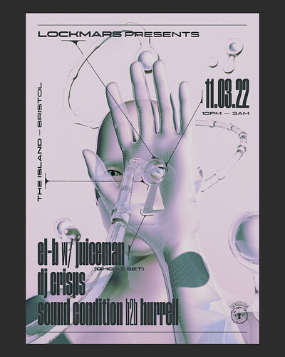 LockMars presents: El-B w/Juiceman, DJ Crisps. at The Island