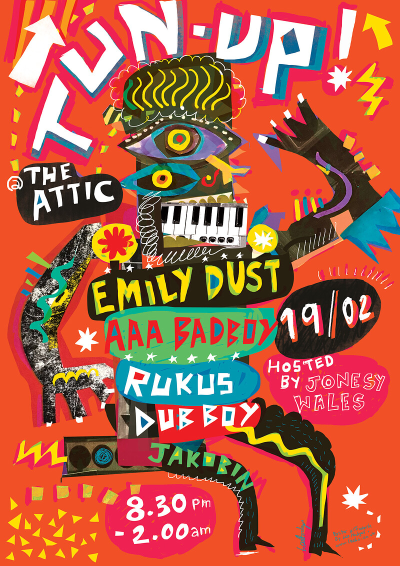 TUN UP Ft. Emily Dust & AAA Badboy at The Attic Bar
