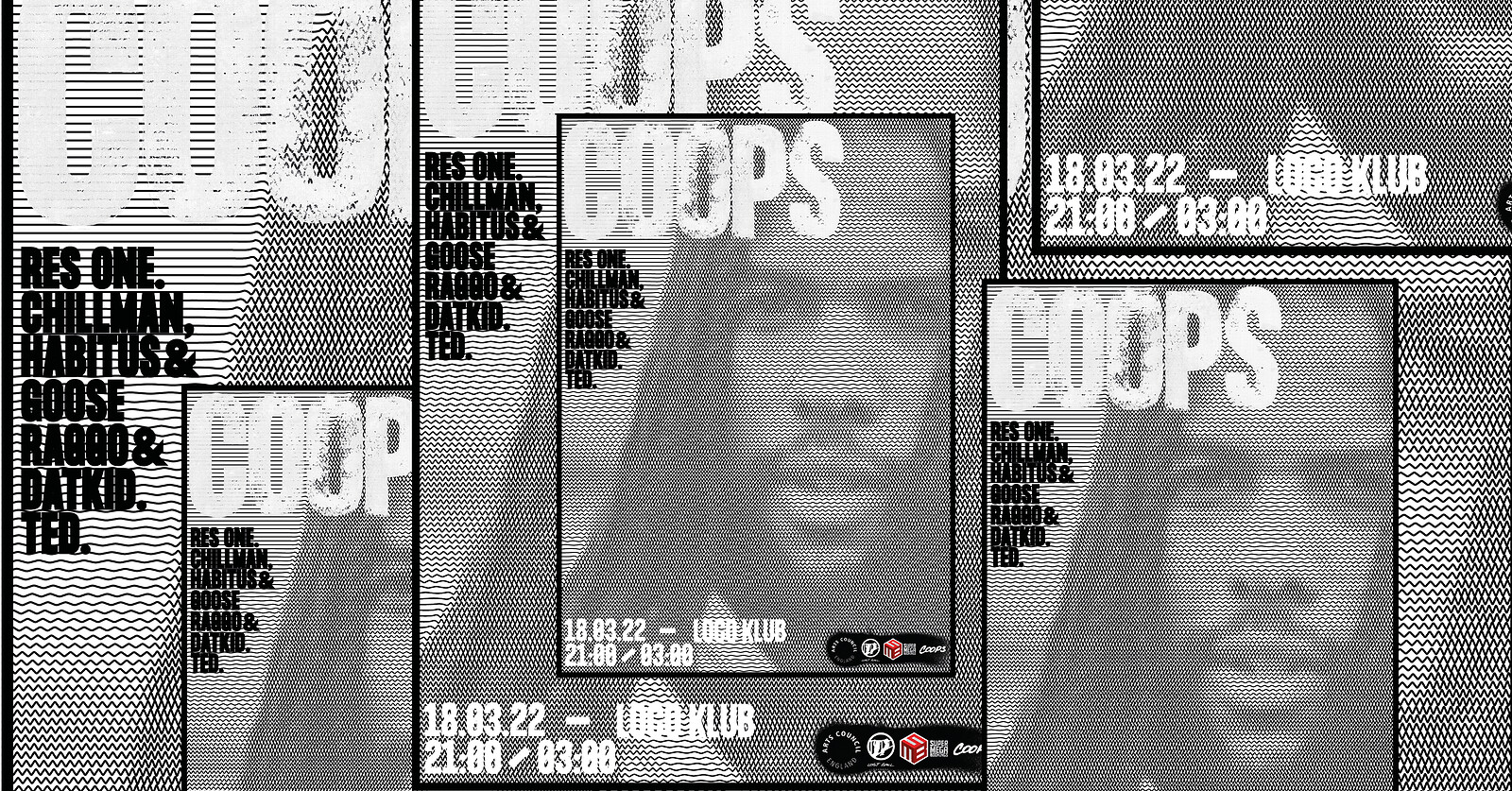 Coops - at Loco & Art Exhibition at Loco Klub