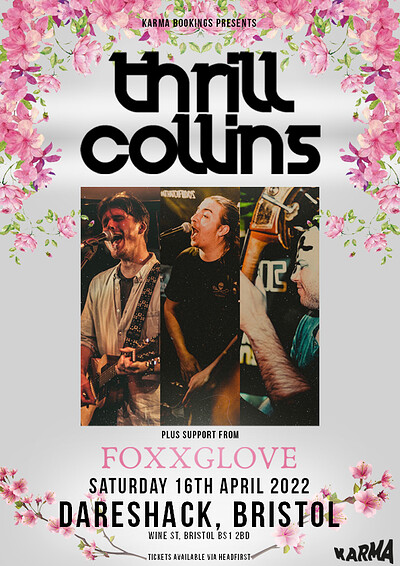 Thrill Collins + Foxxglove at Dareshack