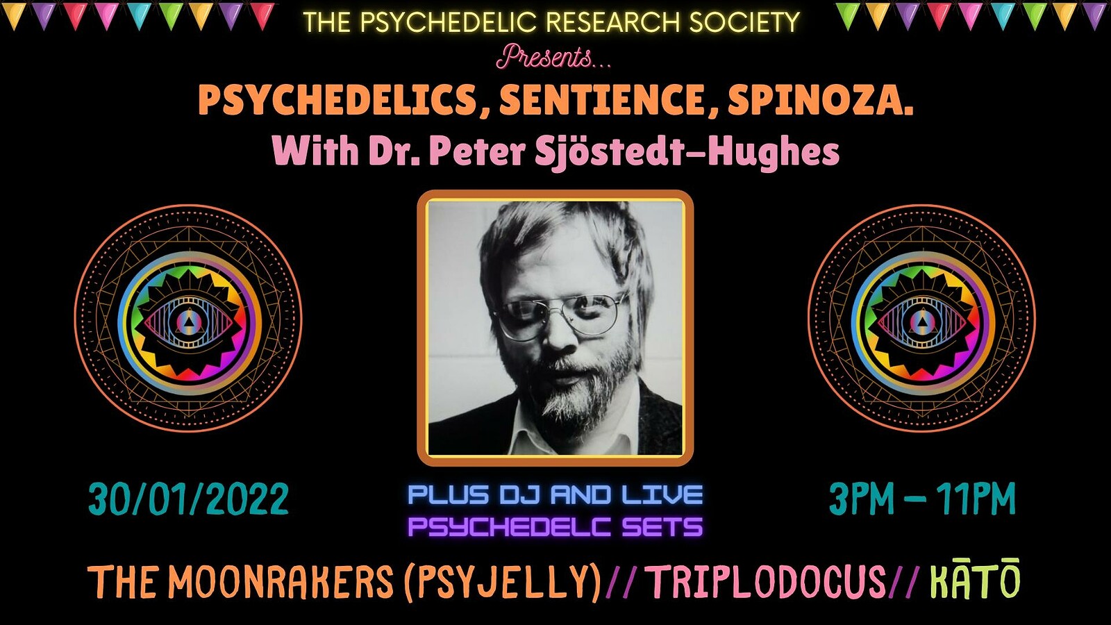 Psychedelics, Sentience, Spinoza at Jam Jar
