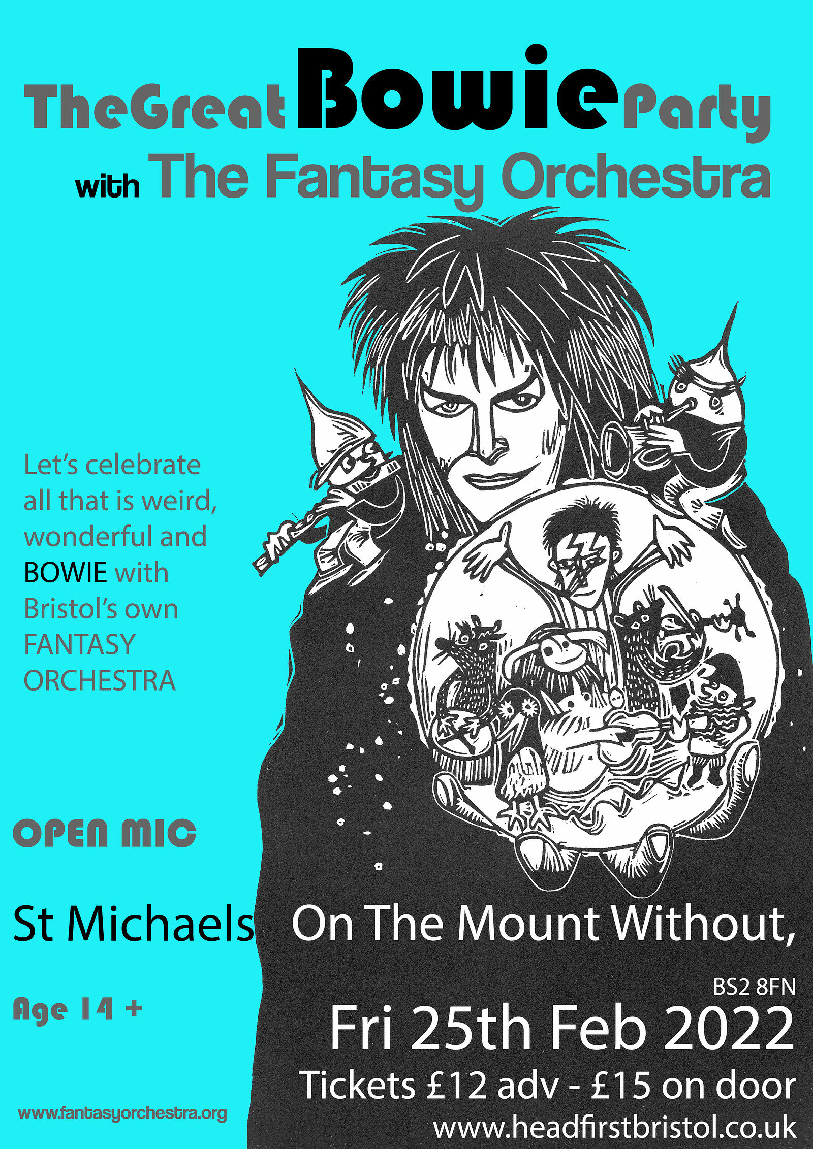 Big Bowie Party at St Michael On The Mount