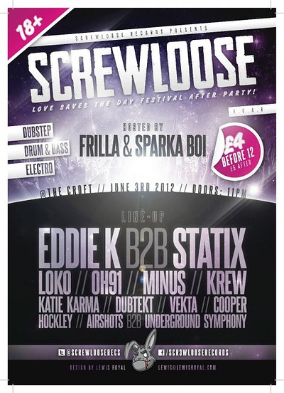 Screwloose Records After Party at The Croft